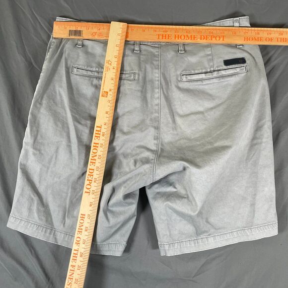 AG Adriano Goldschmied The Wanderer Shorts Men's Size 35 Gray Slim Trouser - Picture 5 of 6